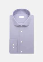 Regular Performance shirt Structure in Mittelblau |  Seidensticker Onlineshop