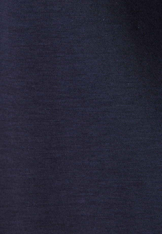 Hemdbluse regular fit aus Jersey in Dunkelblau |  Seidensticker Onlineshop