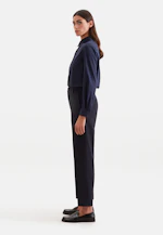 Hemdbluse regular fit aus Jersey in Dunkelblau |  Seidensticker Onlineshop