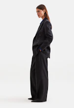 Blazer croisé en mélange de laine à poches à rabat in Gris |  Seidensticker Onlineshop