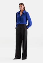 Pleated Wool Blend Trousers in Grey |  Seidensticker Onlineshop