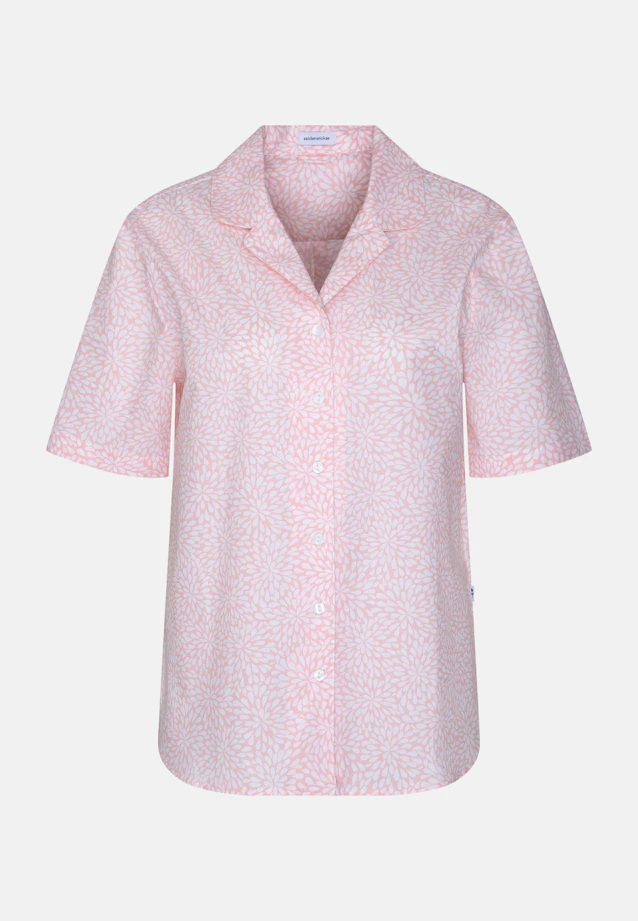Regular Pyjama Druck in Rosa |  Seidensticker Onlineshop