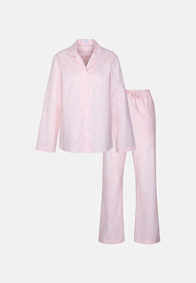 Regular Pyjama Druck in Rosa |  Seidensticker Onlineshop
