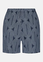 Regular Pyjama Druck in Dunkelblau |  Seidensticker Onlineshop