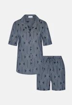 Regular Pyjama Druck in Dunkelblau |  Seidensticker Onlineshop