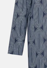 Regular Pyjama Druck in Dunkelblau |  Seidensticker Onlineshop
