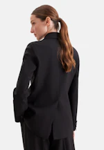 Zweiknopf Blazer mit Pattentaschen in Schwarz |  Seidensticker Onlineshop