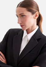 Zweiknopf Blazer mit Pattentaschen in Schwarz |  Seidensticker Onlineshop