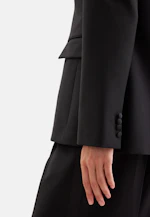Blazer deux boutons avec poches à rabat in Noir |  Seidensticker Onlineshop