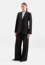 Zweiknopf Blazer mit Pattentaschen in Schwarz |  Seidensticker Onlineshop