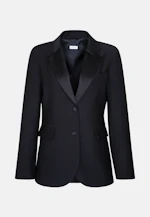 Zweiknopf Blazer mit Pattentaschen in Schwarz |  Seidensticker Onlineshop