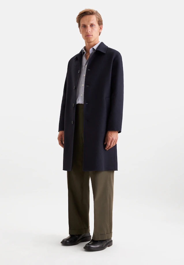 Regular Coat in Dunkelblau |  Seidensticker Onlineshop