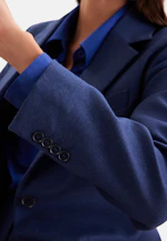Blazer deux boutons avec poches à rabat in Bleu Moyen |  Seidensticker Onlineshop