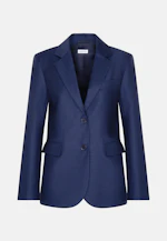 Blazer deux boutons avec poches à rabat in Bleu Moyen |  Seidensticker Onlineshop