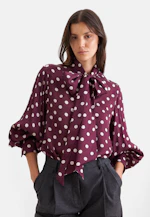 Boxy Bluse mit angesetzter Schluppe in Rot |  Seidensticker Onlineshop