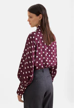 Boxy Bluse mit angesetzter Schluppe in Rot |  Seidensticker Onlineshop