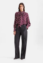 Boxy Bluse mit angesetzter Schluppe in Rot |  Seidensticker Onlineshop
