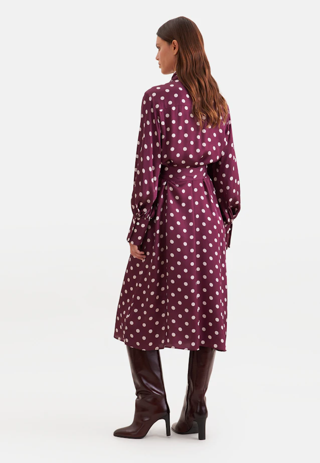 Boxy dress with attached bow tie in Rot |  Seidensticker Onlineshop