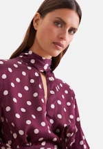 Boxy dress with attached bow tie in Rot |  Seidensticker Onlineshop