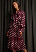 Boxy Kleid mit angesetzter Schluppe in Rot |  Seidensticker Onlineshop