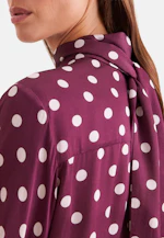 Boxy dress with attached bow tie in Rot |  Seidensticker Onlineshop