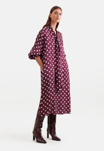 Boxy dress with attached bow tie in Rot |  Seidensticker Onlineshop