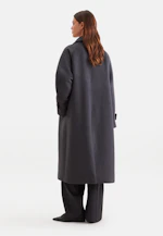 Wool mix  carcoat in Grey |  Seidensticker Onlineshop