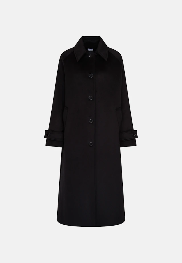 Carcoat aus Wollmix in Schwarz |  Seidensticker Onlineshop