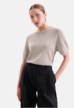 Regular Sweater Uni in Grau |  Seidensticker Onlineshop