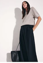 Regular Sweater Uni in Grau |  Seidensticker Onlineshop