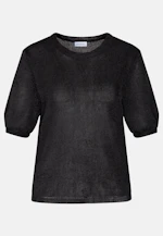 Regular Sweater Uni in Schwarz |  Seidensticker Onlineshop