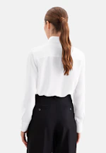 Hemdbluse aus reiner Seide in Weiß |  Seidensticker Onlineshop