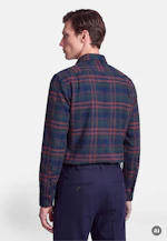 Regular Chemise en flanelle carreaux in Rouge |  Seidensticker Onlineshop
