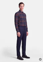 Regular Chemise en flanelle carreaux in Rouge |  Seidensticker Onlineshop
