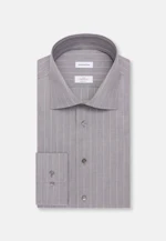Slim Business Hemd Gestreift in Grau |  Seidensticker Onlineshop