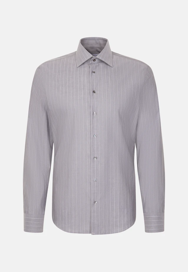 Slim Business shirt Stripes in Grey |  Seidensticker Onlineshop
