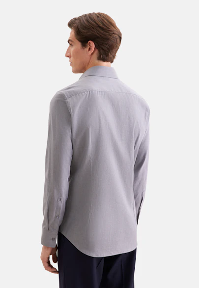 Slim Business shirt Uni in Grey |  Seidensticker Onlineshop