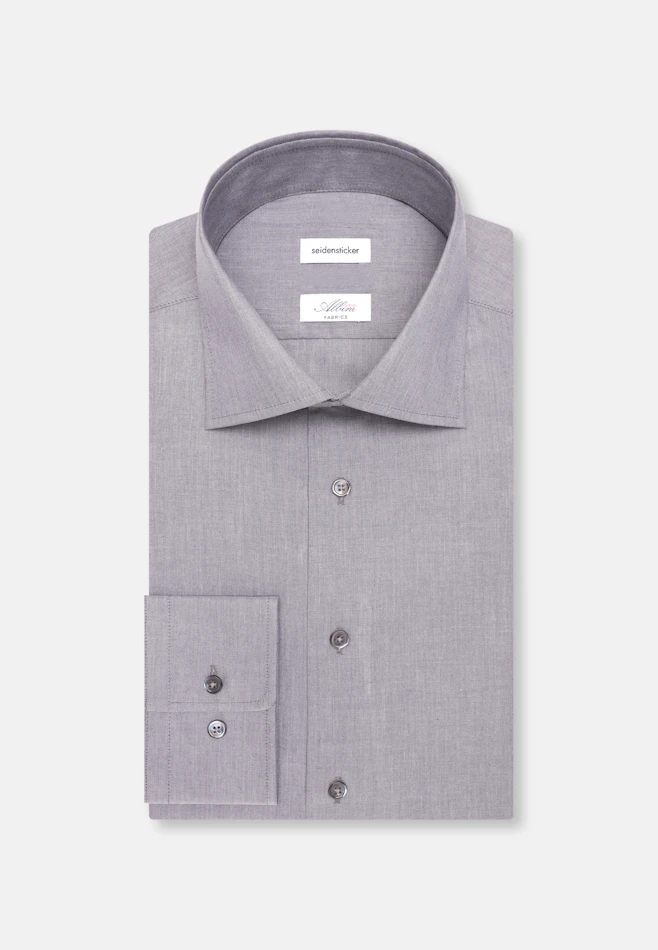 Slim Business shirt Uni in Grey | Seidensticker online shop