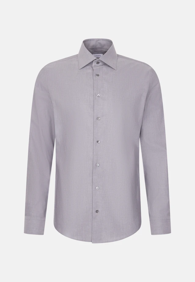 Slim Business shirt Uni in Grey |  Seidensticker Onlineshop