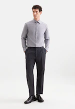 Regular Business shirt Stripes in Grey |  Seidensticker Onlineshop