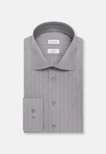 Regular Business Hemd Gestreift in Grau |  Seidensticker Onlineshop