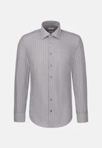 Regular Business shirt Stripes in Grey |  Seidensticker Onlineshop