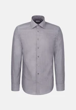 Regular Business shirt Uni in Grey |  Seidensticker Onlineshop