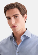 Regular Business shirt Uni in Mittelblau |  Seidensticker Onlineshop