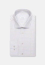 Slim Flanellhemd Karo in Hellblau |  Seidensticker Onlineshop