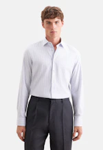 Slim Flannel shirt Stripes in Hellblau |  Seidensticker Onlineshop