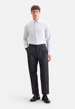 Slim Flanellhemd Gestreift in Hellblau |  Seidensticker Onlineshop