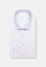 Slim Flannel shirt Stripes in Hellblau |  Seidensticker Onlineshop