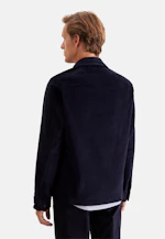 Regular Jacke Kord in Dunkelblau |  Seidensticker Onlineshop