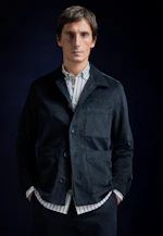 Regular Jacke Kord in Dunkelblau |  Seidensticker Onlineshop